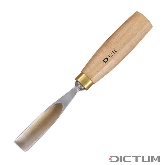 Ciseau De Sculpture DICTUM Compact, Pointe 6 / 16 Mm