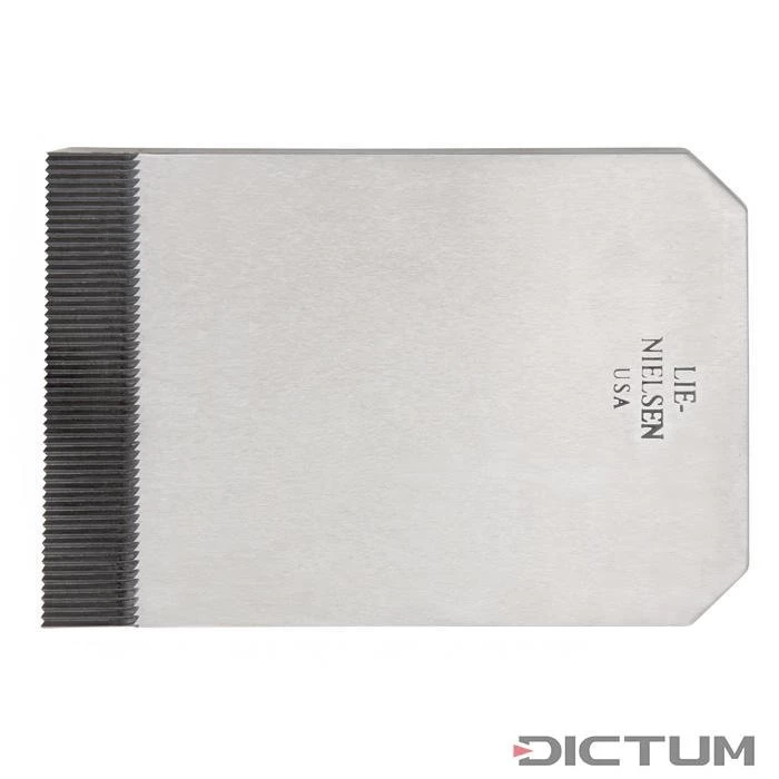 Fer Dentelé Pour Rabot Grattoir Lie-Nielsen N° 112, épaisseur De Fer 1 Mm