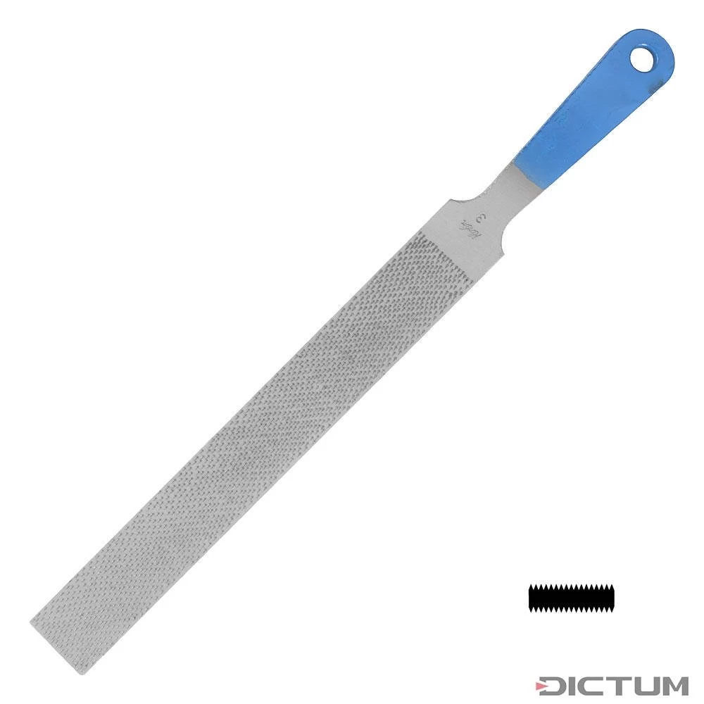 Râpe De Précision Herdim, Plate Droite, Avec Soie De Poignée, Piqué 3 3 Râpe De Précision Herdim, Plate Droite, Avec Soie De Poignée, Piqué 3