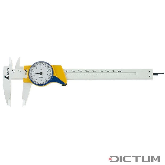 Shinwa Pied à Coulisse Plastique à Cadran