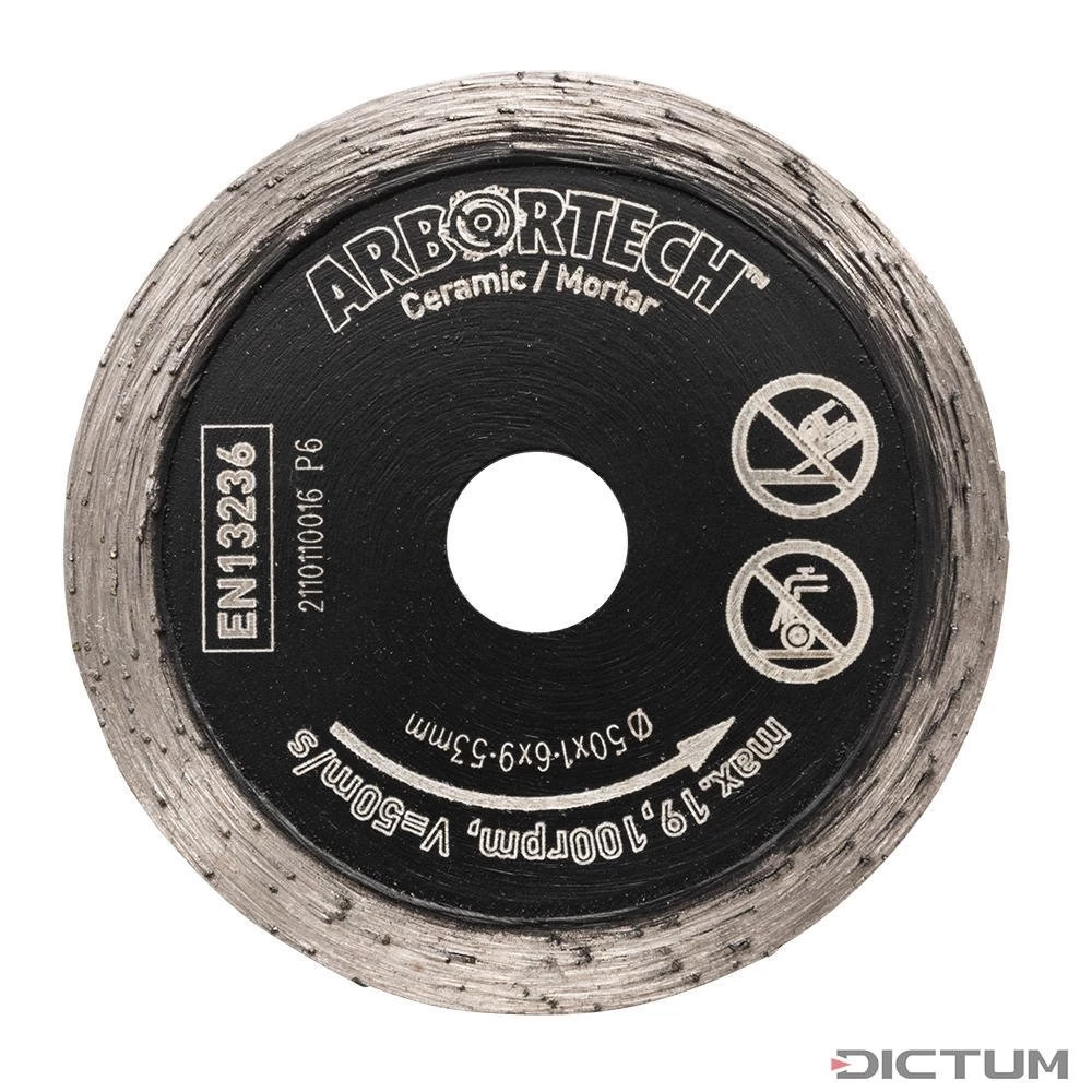 Disque Diamant Pour Mini-Carver Arbortech, Ø 54 X 1,5 X 9,53 Mm