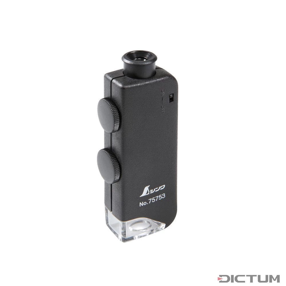 Microscope De Poche Shinwa, Grossissement De 60 à 100 Fois