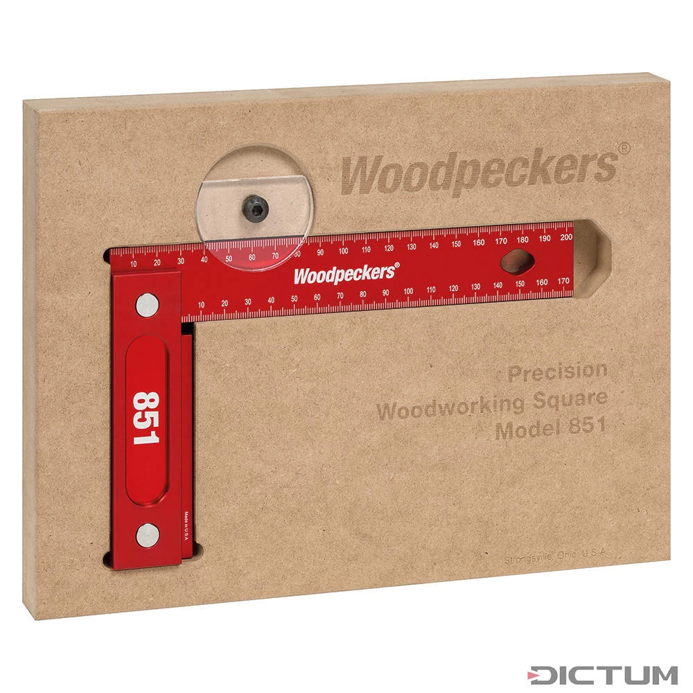 Équerre De Précision 90° Woodpeckers, Modèle 851 – Image 2