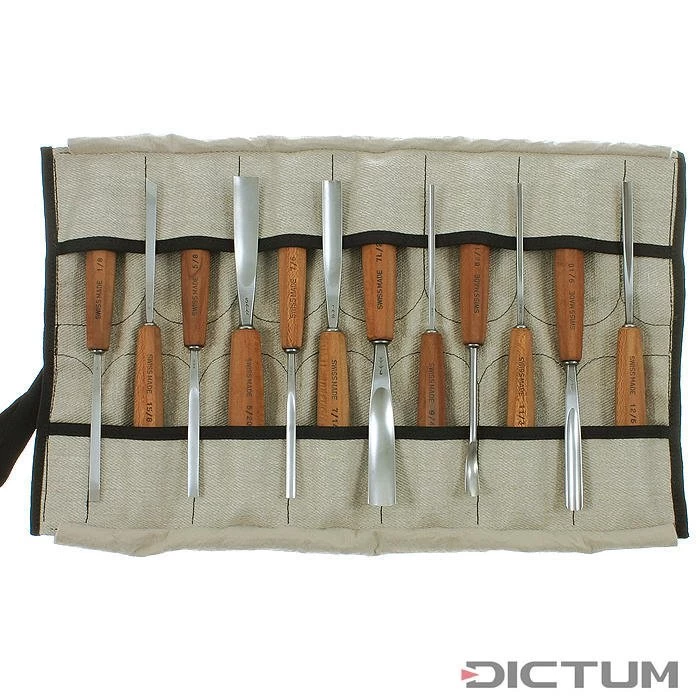 Jeu De Ciseaux De Sculpture Pfeil, Platane, 12 Pièces