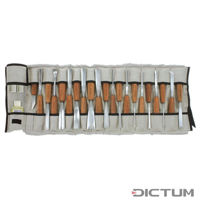 Jeu De Ciseaux De Sculpture Pfeil, Platane, 24 Pièces